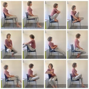 Hoe je moet zitten op een stoel
